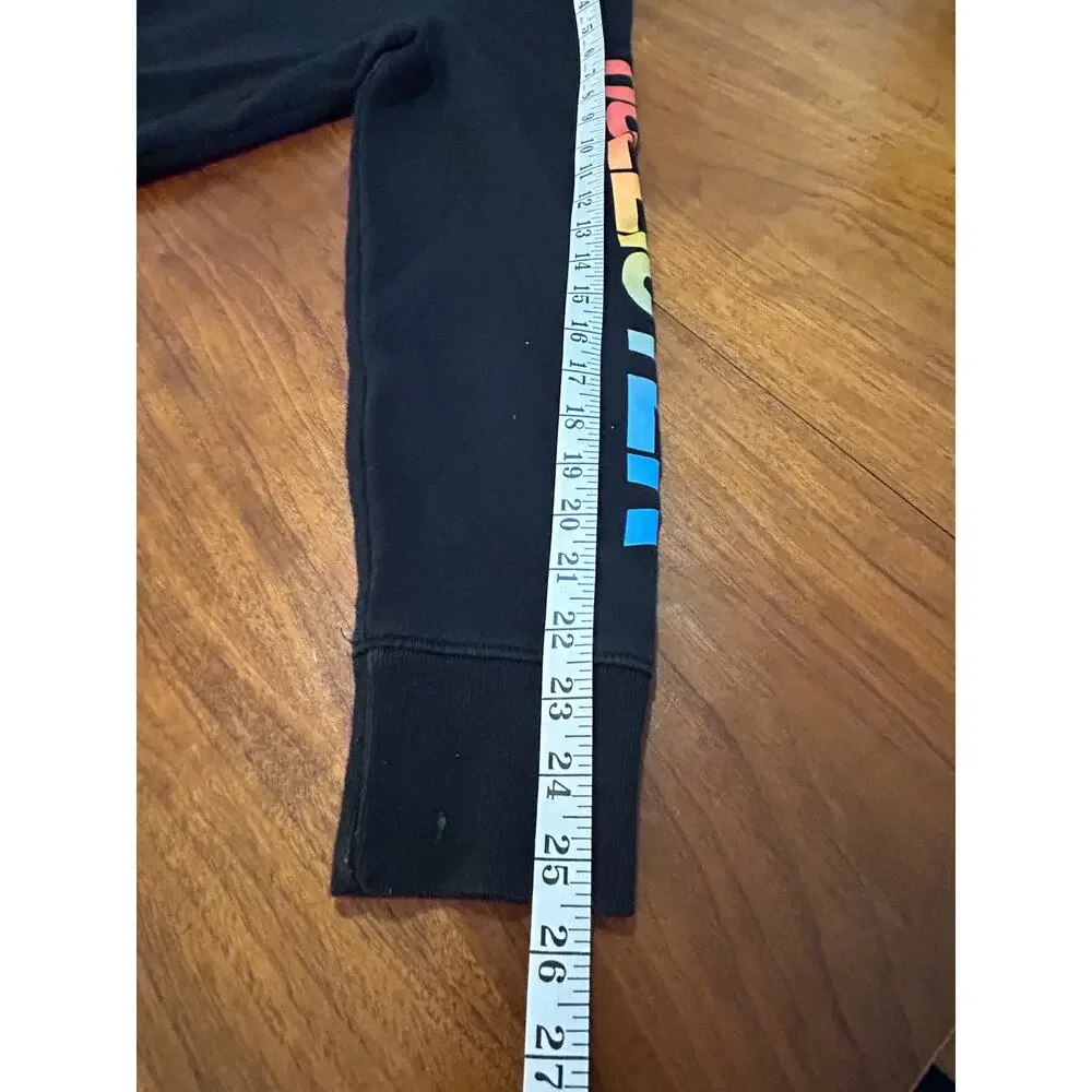 Black Rainbow Hollister California Hoodie | Hooded‎ Sweatshirt - (Men's M)
